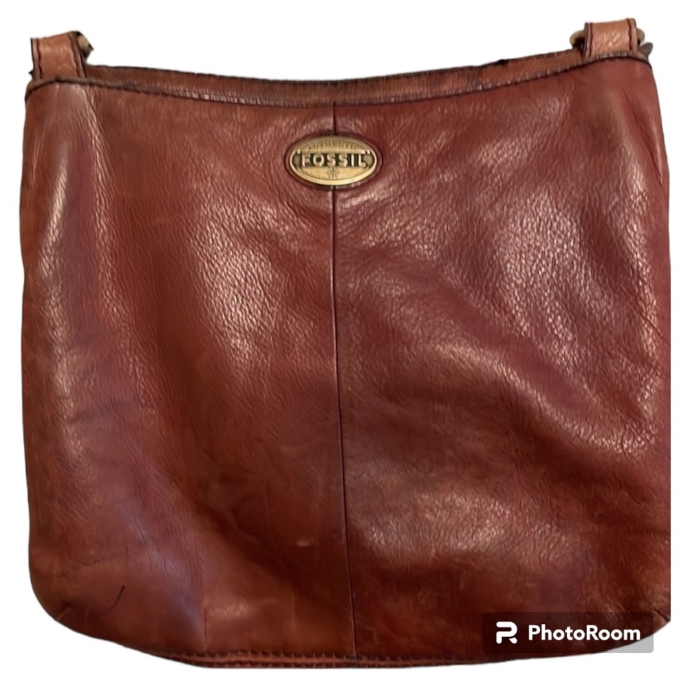 Fossil Purse Leather Shoulder Strap